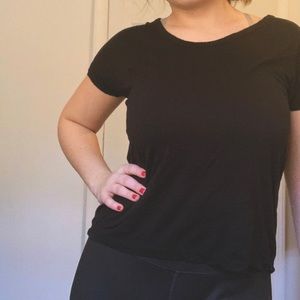 H&M basics black top